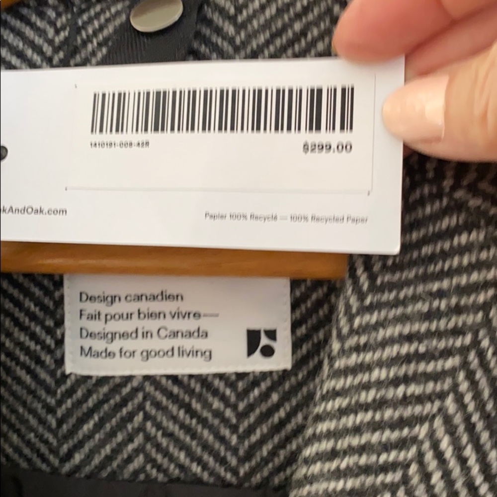 Impeccable Herringbone Frank&Oak coat/final price - Picture 8 of 16